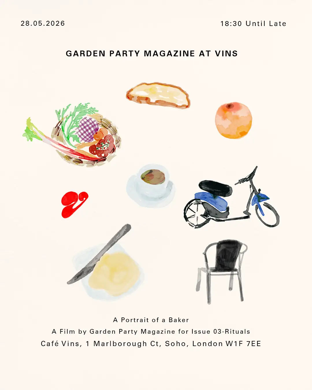 Café Vins x Garden Party Magazine